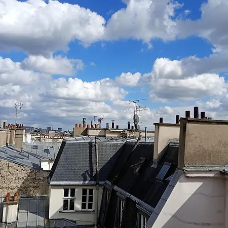 Charming 2 Rooms In Front Of The Square Montholon Paris Exterior photo